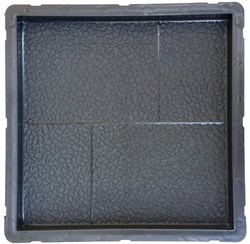 Пластиковая форма "Квадрат Дворцовый камень" 30*30*3 (4)см 1669 - фото 4539