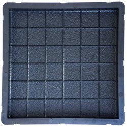 Пластиковая форма квадрат Мозаика, 30*30*3 (4)см 1704 - фото 4671