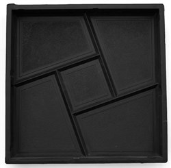 Пластиковая форма квадрат Секада малая, 30*30*4 см 1706 - фото 4675