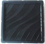 Пластиковая форма "Квадрат Волна" 30*30*3 (4)см 1667