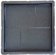 Пластиковая форма "Квадрат Дворцовый камень" 30*30*3 (4)см 1669