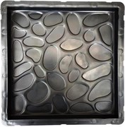 Пластиковая форма "Квадрат Галька" 30*30*3 (4)см 1671