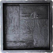 Пластиковая форма квадрат Калифорния дерево, 30*30*3 (4)см 1693