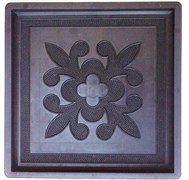 Пластиковая форма квадрат Краковский, 30*30*3 (4)см 1702