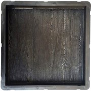 Пластиковая форма квадрат Три доски, 30*30*3 (4)см 1708