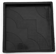 Пластиковая форма квадрат Узор, 30*30*3 (4)см 1787